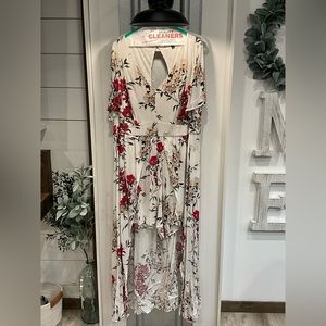 Floral torrid maxi dress